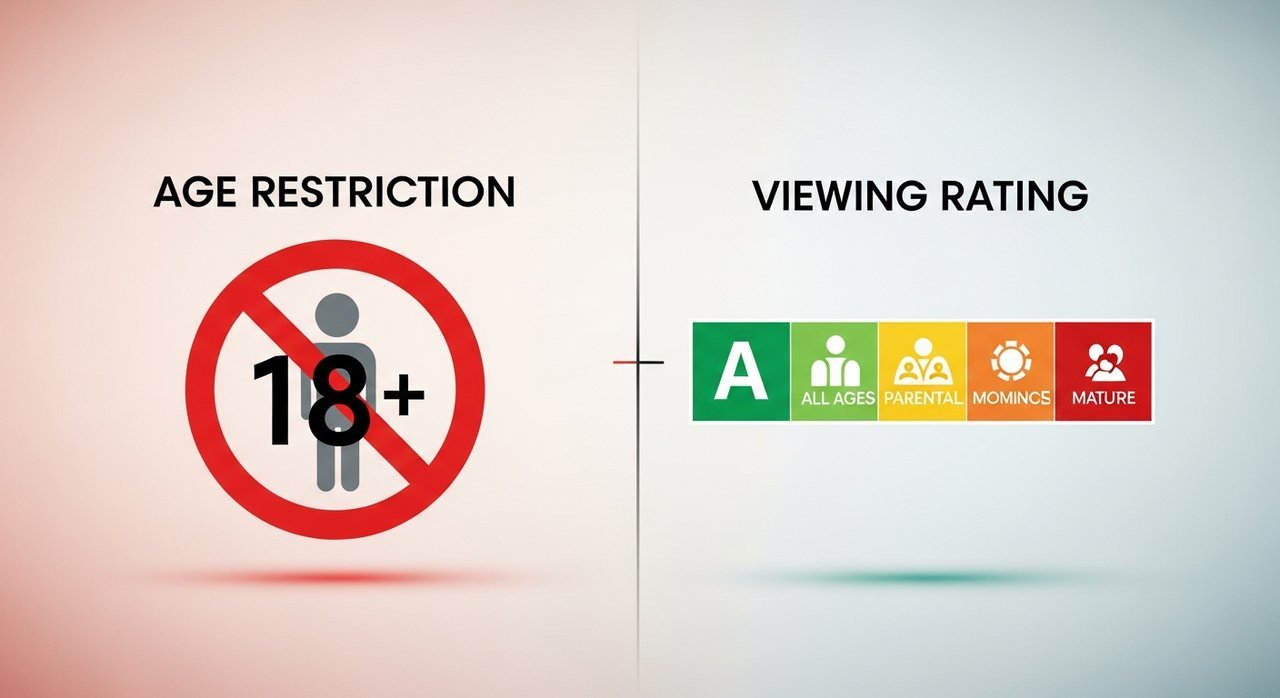 이젠 안 헷갈려! 연령제한과 관람등급 차이 3가지 완벽 가이드
